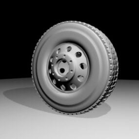 3д модель внедорожной шины