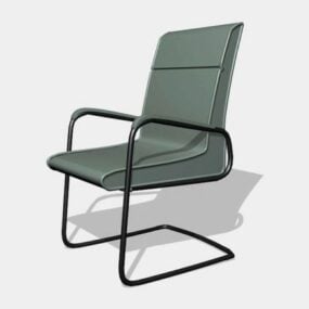 صندلی تاشو استیل مدل سه بعدی