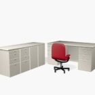 Office Desk Cabinet With Storage