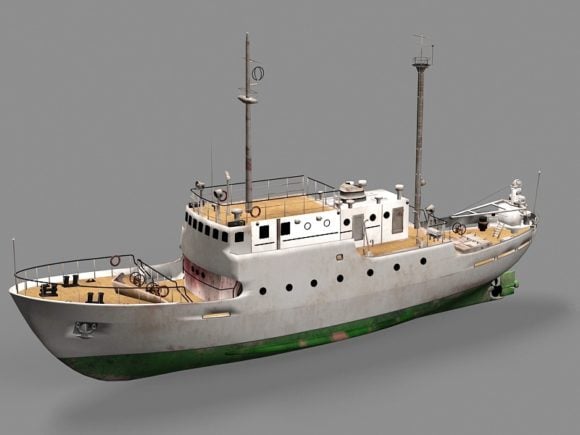 Rustikales Fischerboot