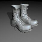 Old Military Style Boots