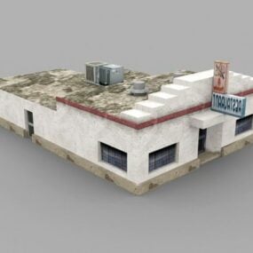Concrete Wall 3d model