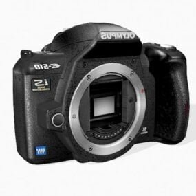 ओलंपस इवोल्ट E510 कैमरा 3डी मॉडल