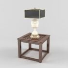 Lampe de table de style oriental