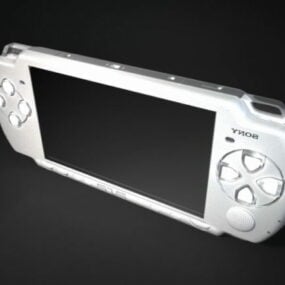 Sony Psp 3000 Game Console 3d model