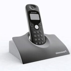 Bezprzewodowy telefon domowy Model 3D