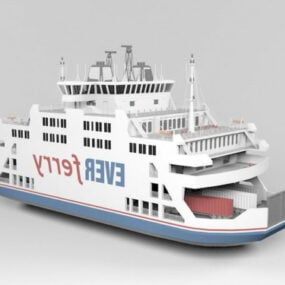 Passenger Ferry 3d model