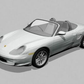 Model 3D sing bisa diowahi Porsche Boxster Spyder