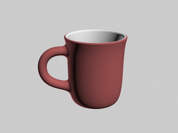Keramik-Kaffeetasse