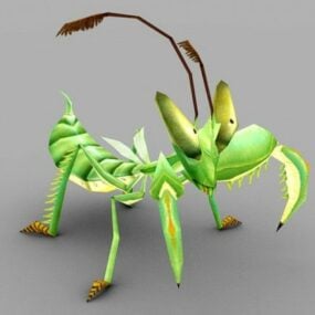 Praying Mantis Animal 3d model