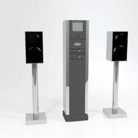 Professional Audio Speakers 3d model