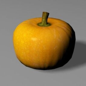 Food Fruits In Bowl 3d model