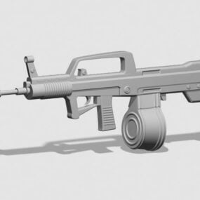 Qjb95 Rifle Weapon 3d-modell