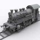 Railroad Steam Locomotive