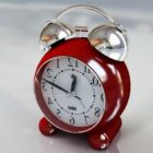 Small Steel Alarm Clock
