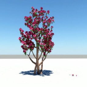 Nature Landscape Dwarf Tree 3d model