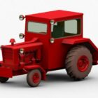 Low Poly Tractor