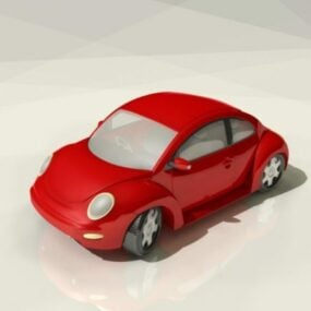 Volkswagen Beetle Toy Car 3d model