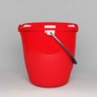 Red Water Bucket