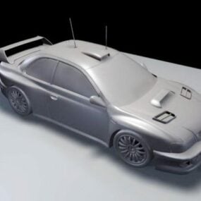 Racing Car Gt 3d model