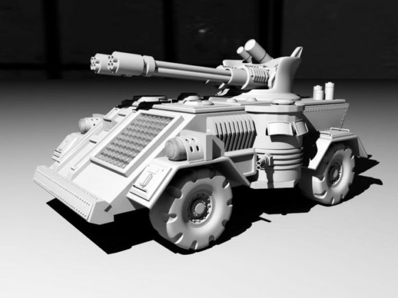 Robotic Combat Fighting Tank