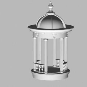 Ancient Roman Pavilion 3d model