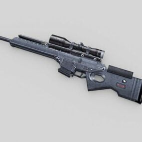 Sl8 Tüfek Tabancası 3d modeli