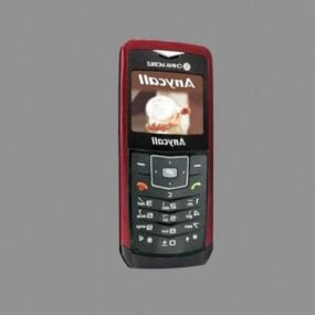 Samsung telefon U108 3d-modell