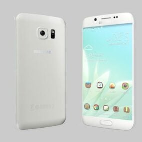 Samsung Galaxy S6 älypuhelimen 3d-malli