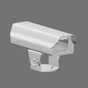 Mô hình trường hợp camera an ninh ngoài trời 3d