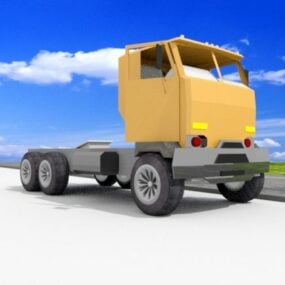 Garbage Truck Vehicle 3d model