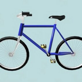 Modello 3d della bicicletta da corsa