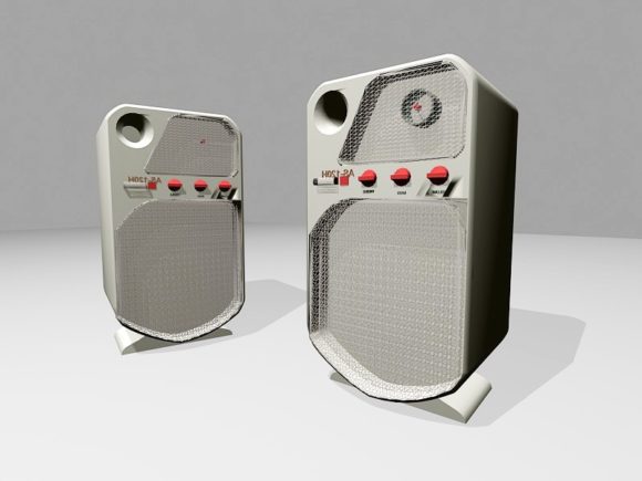 Vintage Small Computer Speakers