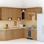 Small Corner Kitchen Cabinet Design