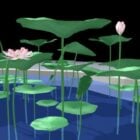 Étang aux lotus