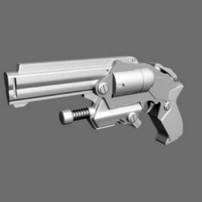 Dual Pistol Gun 3d model