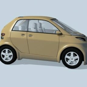 Mini Smart Car 3d-malli