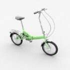 Small Green Wheel Bicycle