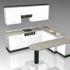 Small White Kitchen Cabinets Design