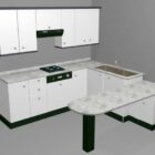 Design-Ideen für kleine weiße Küchen