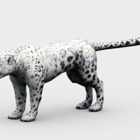 Snow Leopard V1 3d model