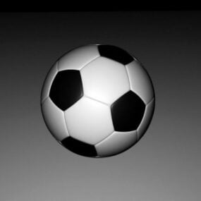 Soccer Ball Classic Style 3d model