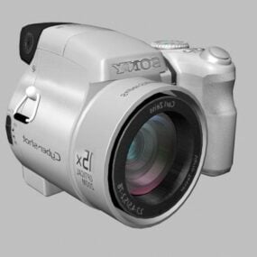 Sony Cybershot Dsch9 דגם תלת מימד מצלמת