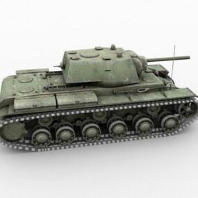 苏联Kv1 3d模型