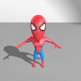 Spider Man Character 3d-modell