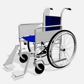 Standard Wheelchair 3d model