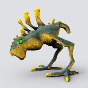 Animal Puppet Crab 3d model