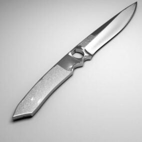 Equipo de cuchillo de supervivencia modelo 3d