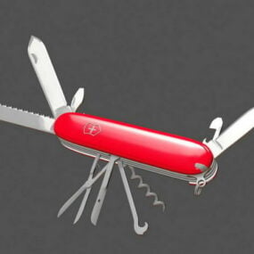 Swiss Army Knife 3d-modell