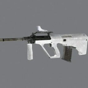 3д модель тактического пистолета-пулемета